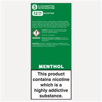 Ezee Go Disposable Vape Menthol 12mg