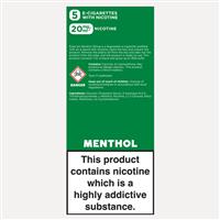 Ezee Go Disposable Vape Menthol 20mg