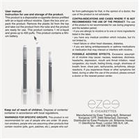 Ezee Go Disposable Vape Pen Tobacco 0mg