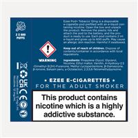 Ezee Pod+ Pods Tobacco 12mg Nicotine - Pack of 20