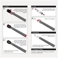 Ezee E-Cigarette Starter Kit Tobacco 20mg