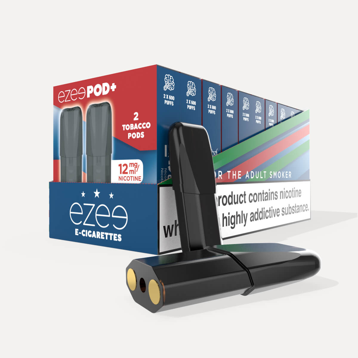 Ezee Pod+ Pods Tobacco 12mg Nicotine - Pack of 20