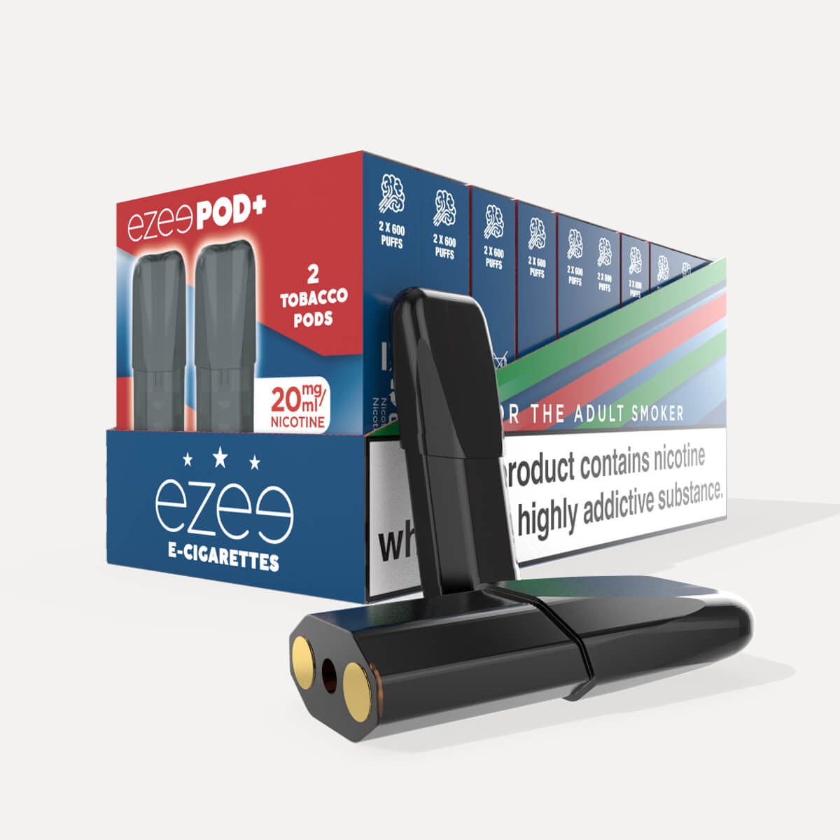 Ezee Pod+ Pods Tobacco 20mg Nicotine - Pack of 20