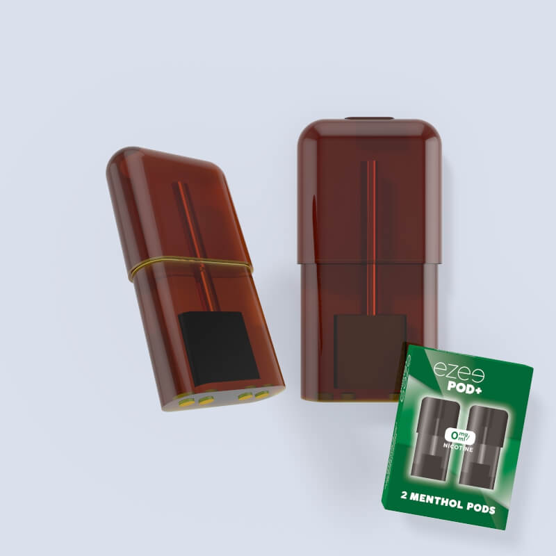 disposable vape pods ezee pod+ menthol flavor no nicotine