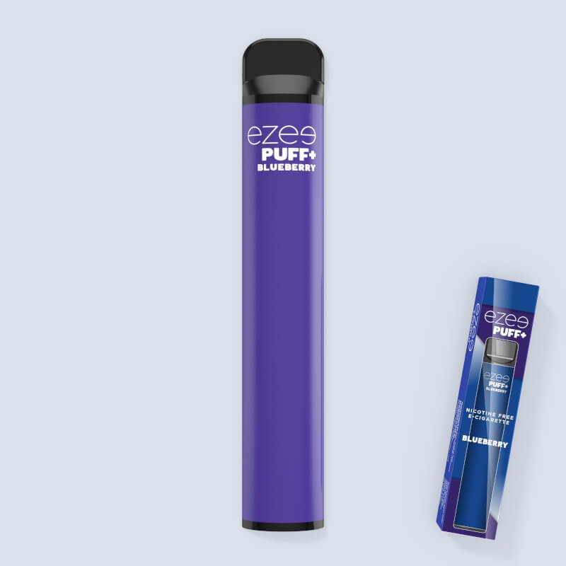 Ezee Puff+ Disposable Vape pen Blueberry Nicotine Free