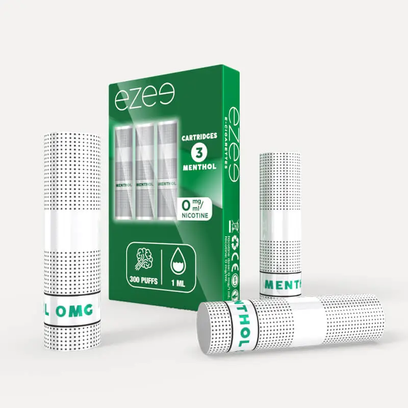 Ezee Cigalike Cartridges Menthol Nicotine Free