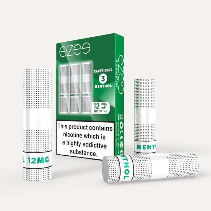 Ezee Cigalike Cartridges Menthol 12mg/ml nicotine