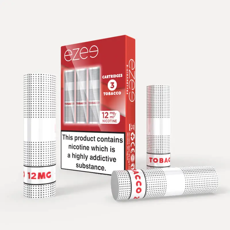 Ezee Cigalike Cartridges Tobacco 12mg/ml nicotine