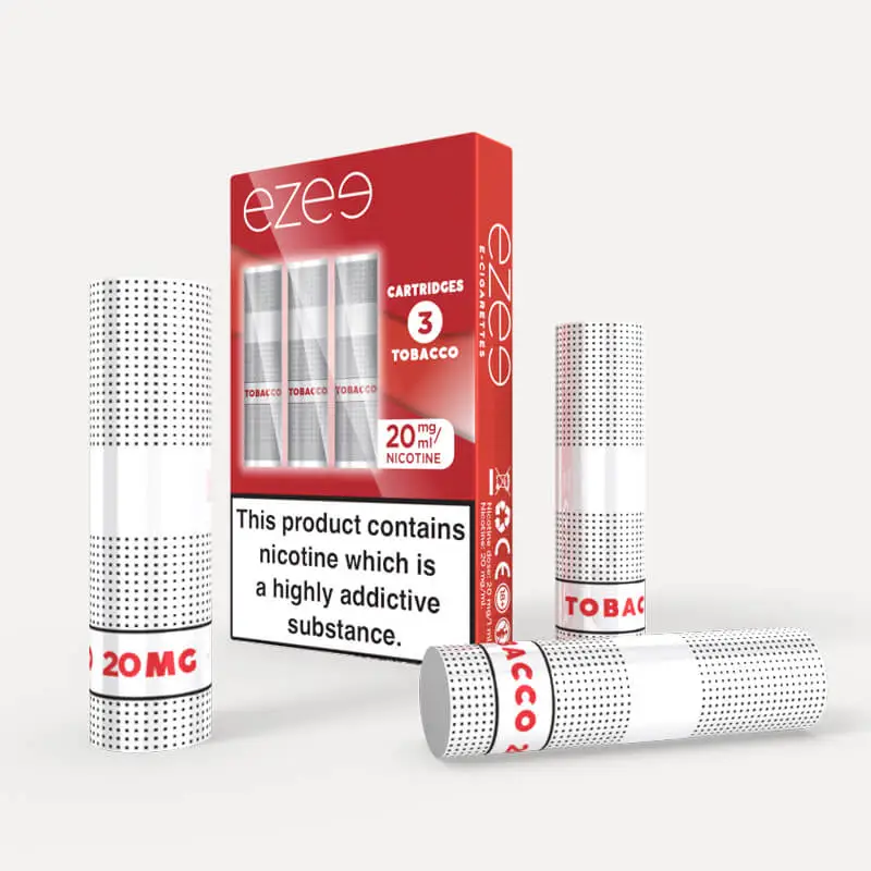 Ezee Cigalike Cartridges Tobacco 20mg/ml nicotine