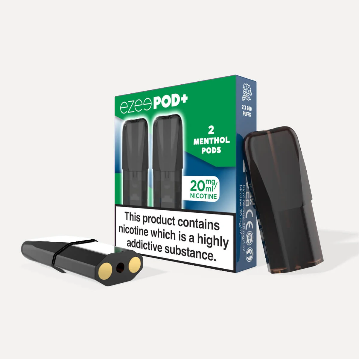 Ezee Pod Refills Menthol 20mg/ml nicotine