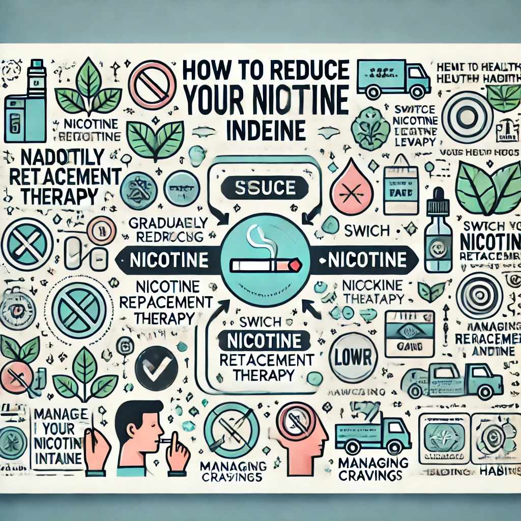 How to reduce nicotine intake