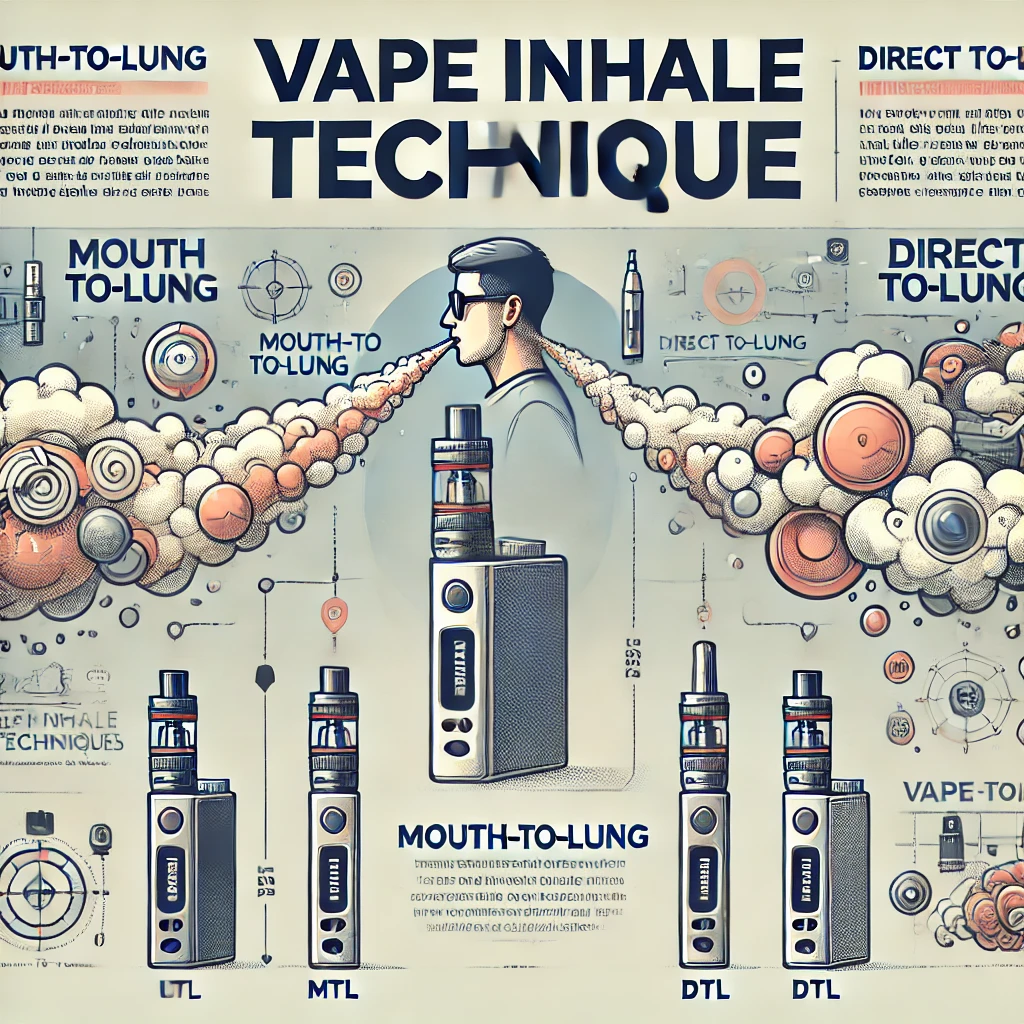 How to inhale a vape correctly?